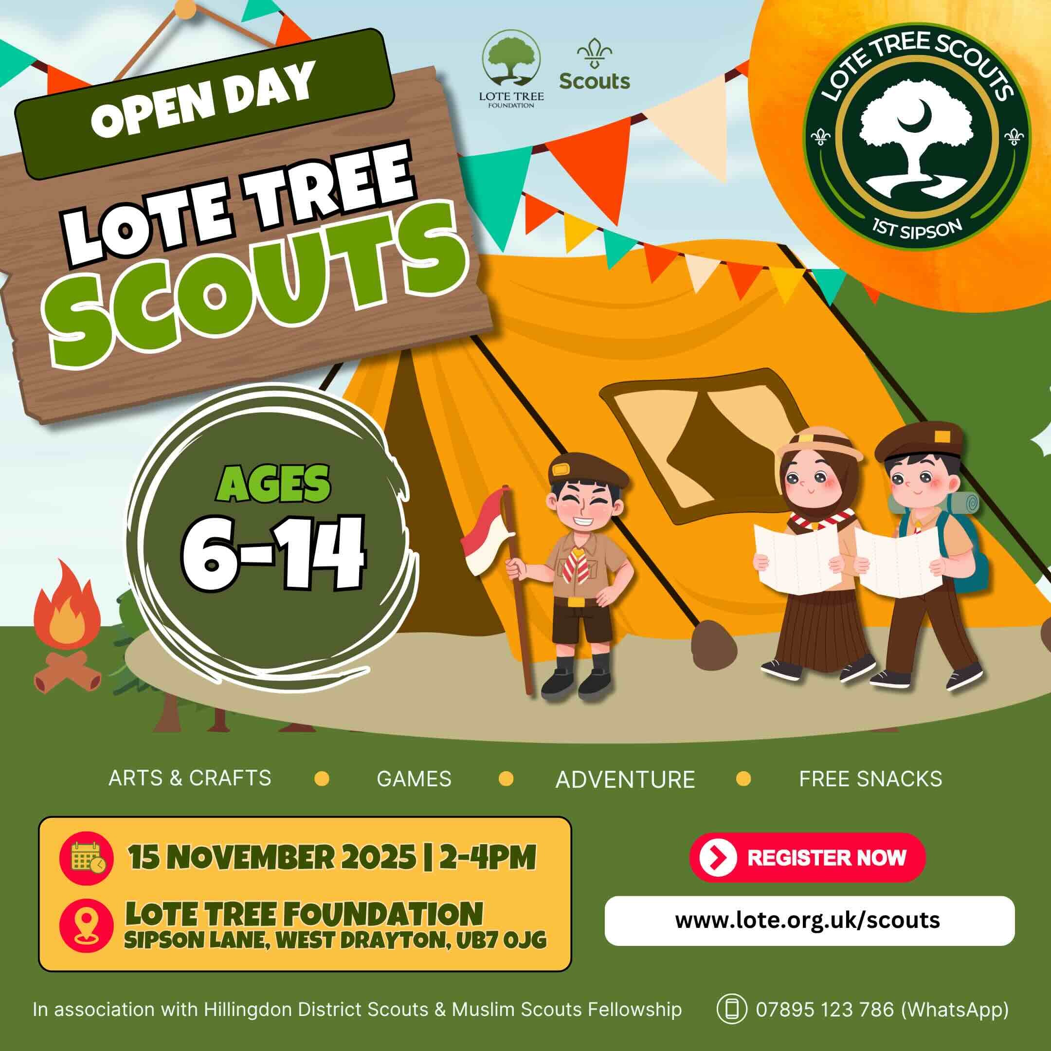 LTSMS Open Day Poster Square - 1