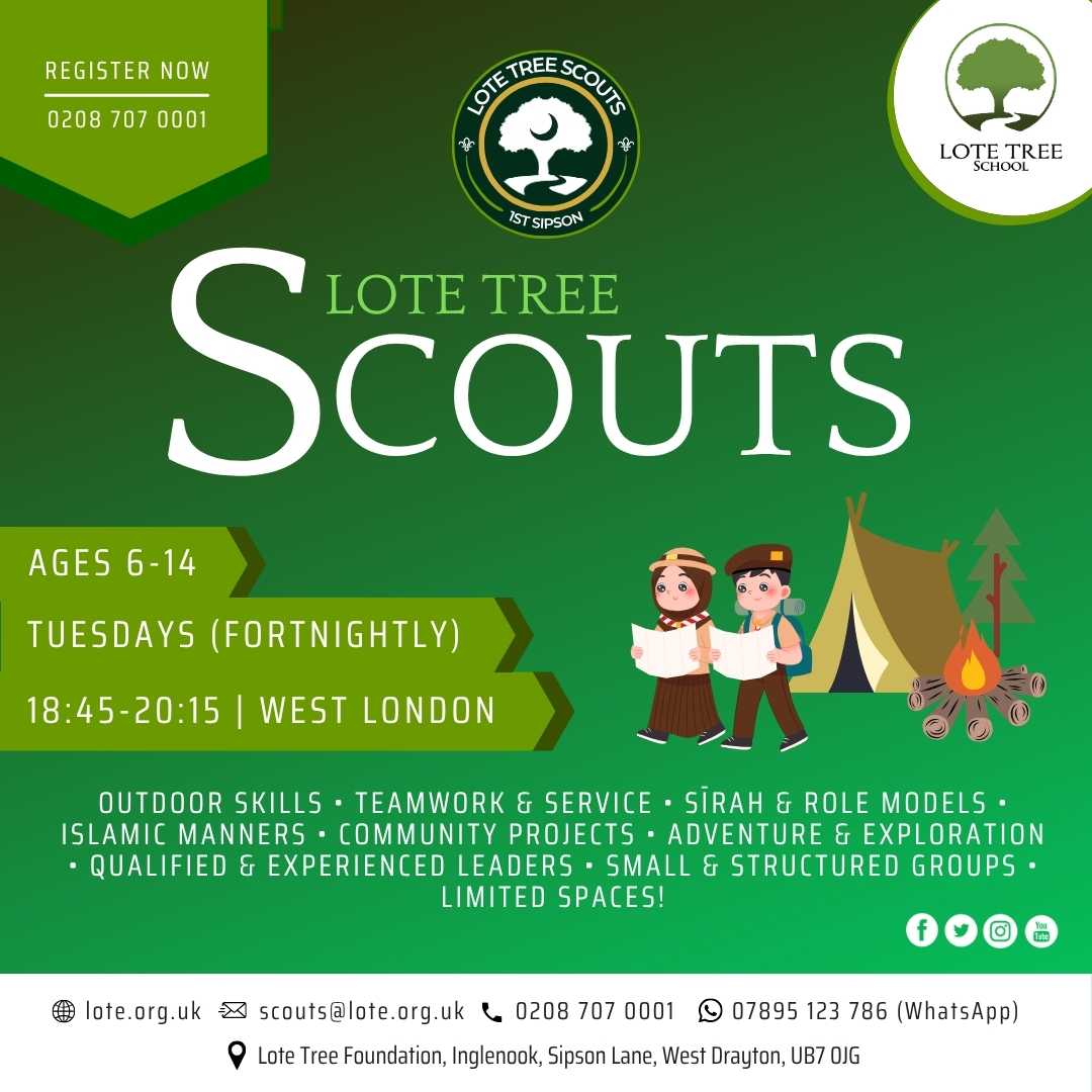 Lote Tree Scouts Poster